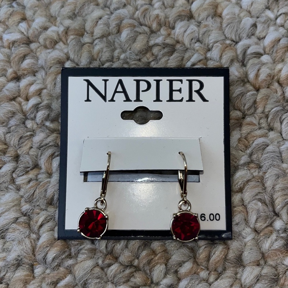 Ruby Napier earrings